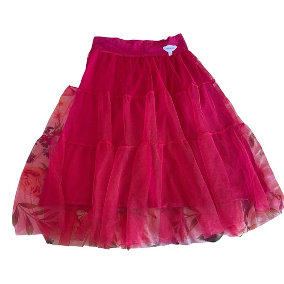 Naartjie girls size 9 year old (10) pink tulle maxi skirt - Picture 1 of 5